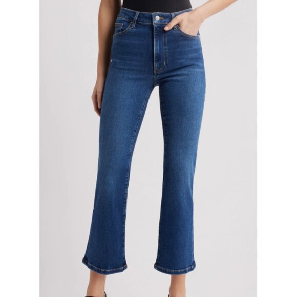 Like New FRAME The Reboot Crop Jeans, Femma, Size 26 - Picture 2 of 8